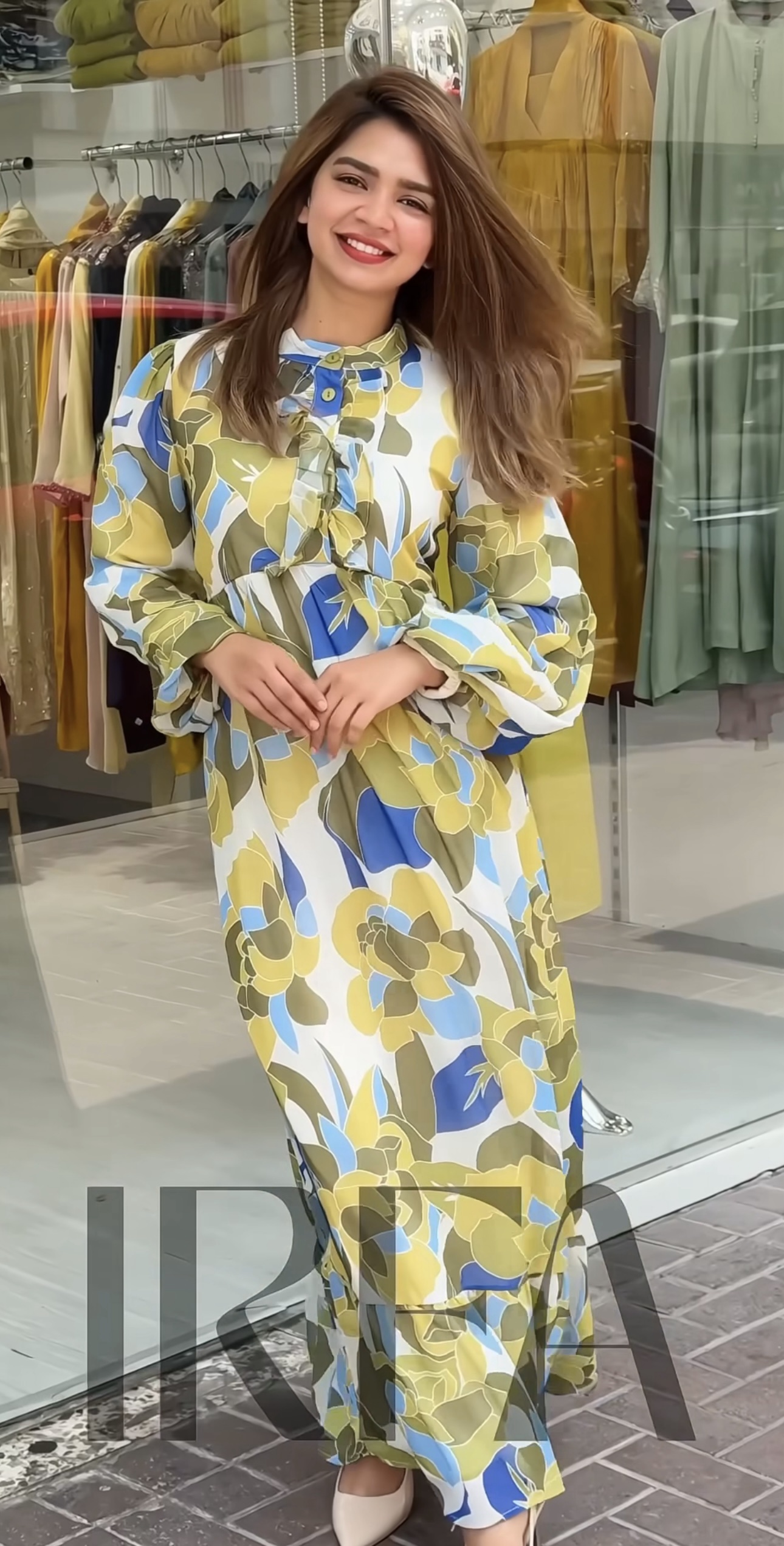 Printed dress